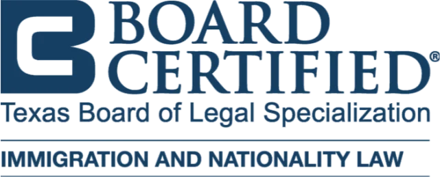 Board Certified Texas Board of Legal Specialization Immigration and Nationality Law